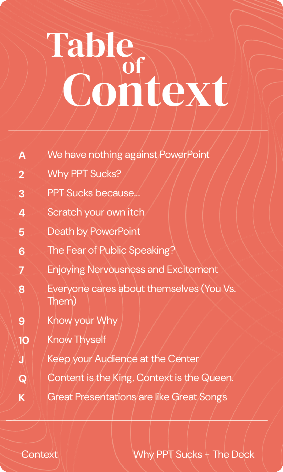 Context - TOC